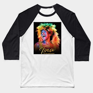 Tina Turner // The Queen of Rock RIP 1939 -2023 Baseball T-Shirt